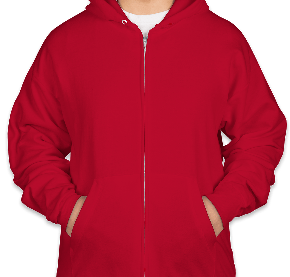 Hanes EcoSmart 50/50 Zip Hoodie-default
