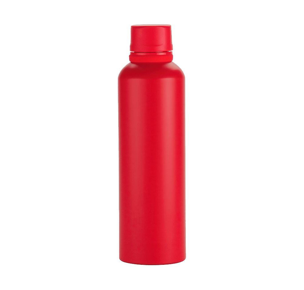 25 oz. Avento Recycled Aluminum Water Bottle with Silicone Loop-default