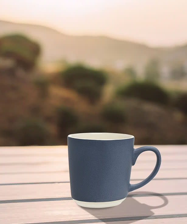 Laser Engraved 15 oz. Anaphora Ceramic Two-Tone Mug