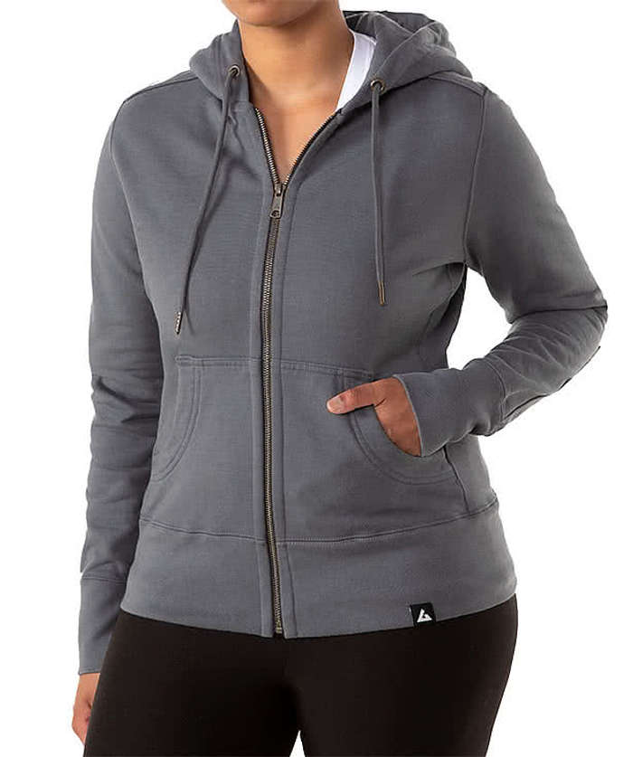 American Giant Women's USA-Made Classic Heavyweight Zip Hoodie