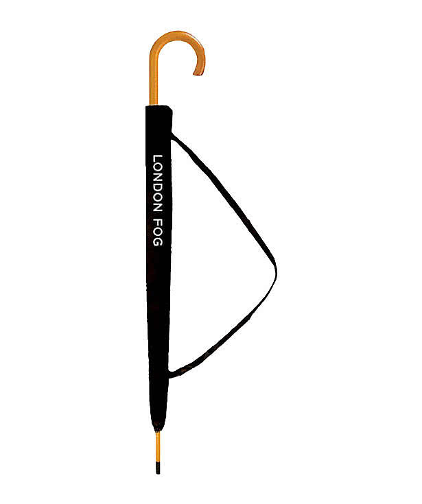 48" Arc London Fog Fashion Auto Open Stick Umbrella