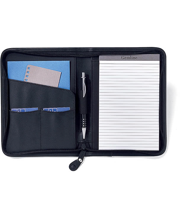 Executive Junior Zippered Padfolio