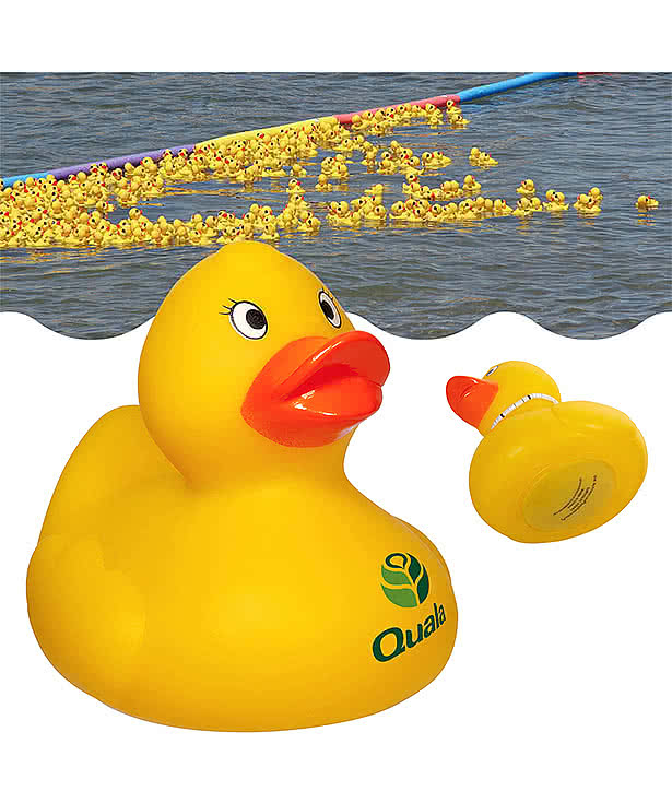 Weighted Racing Rubber Duck