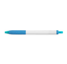 Paper Mate InkJoy White Body Click Pen (black ink) - Color: Turquoise
