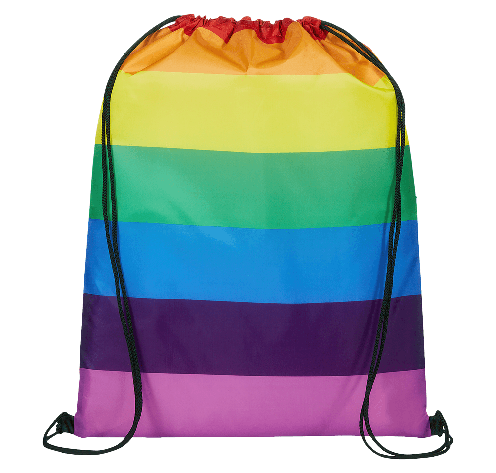Rainbow Pride Drawstring Bag-default