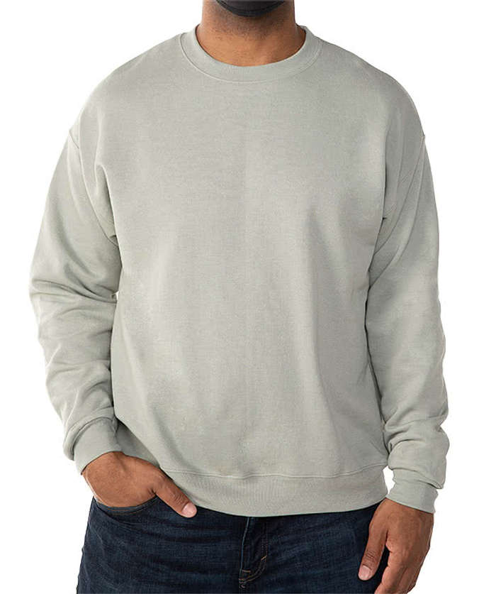 Hanes EcoSmart Crewneck Men's Sweatshirt Charcoal Heather XL