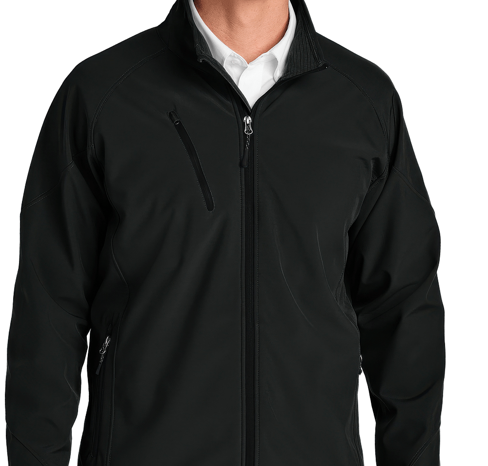 Port Authority Textured Soft Shell Jacket-default