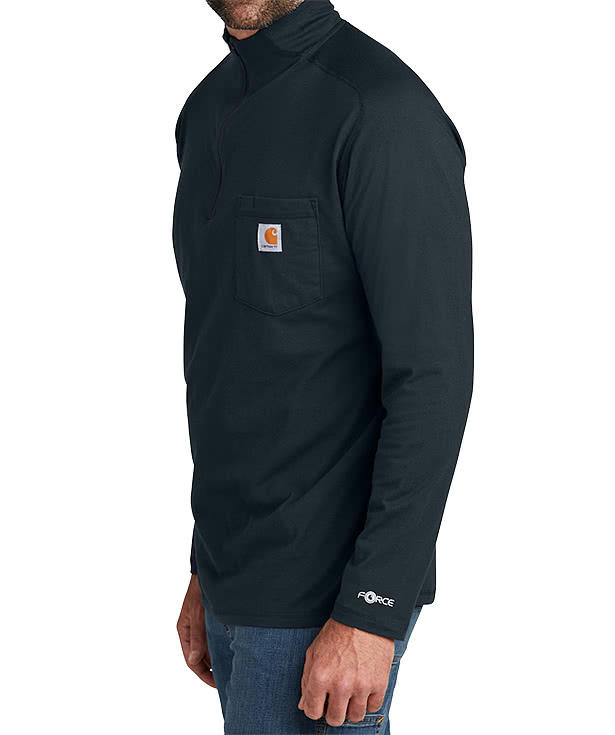 Carhartt Force Quarter Zip Pocket Pullover