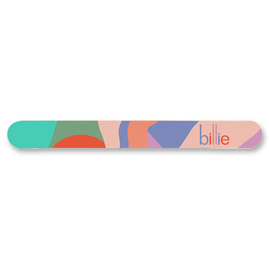 Blissful Emery Board Nail File in White