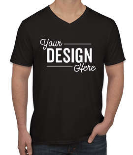 Canada - Gildan Softstyle Jersey V-Neck T-shirt