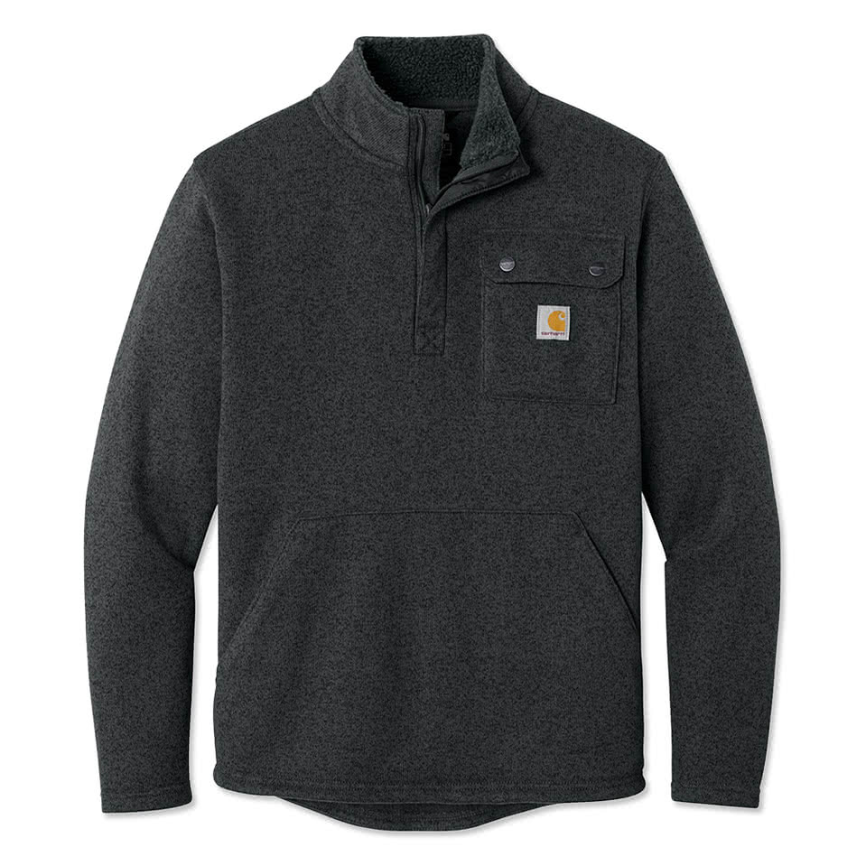 Carhartt Midweight Snap Pocket Quarter Zip Sweatshirt