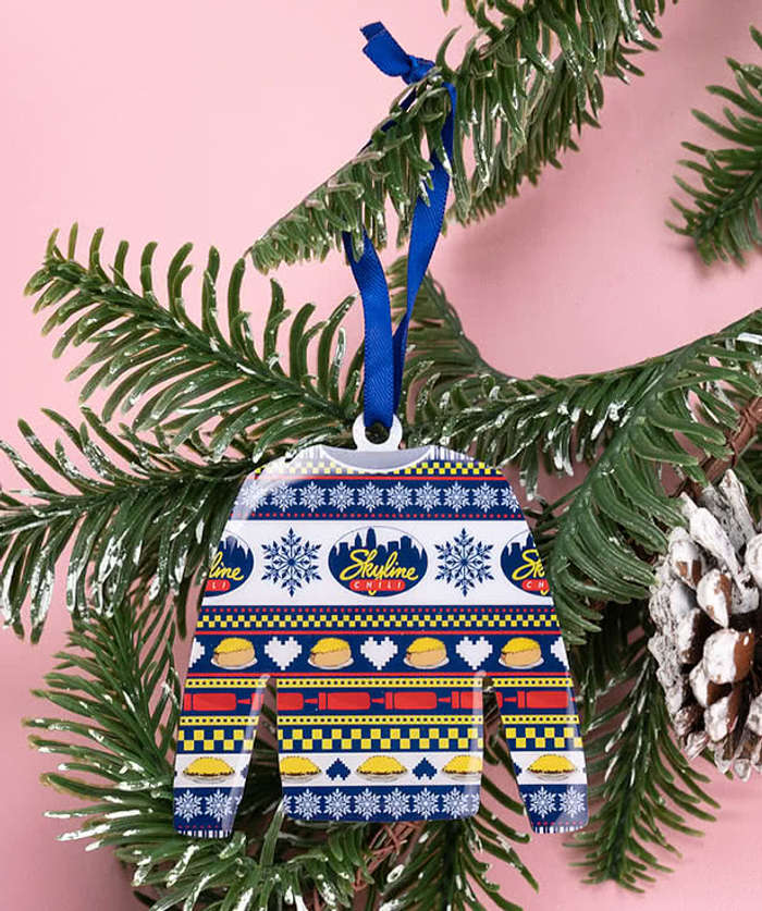 Full Color Single-Sided Stainless Steel Die Cut Ornament
