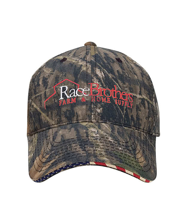 Camo Patriotic Baseball Hat