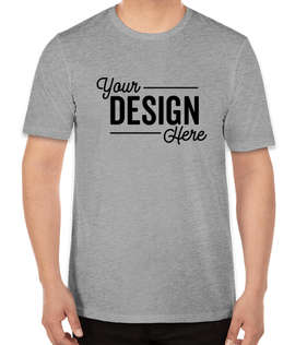 Next Level Festival Lightweight Crewneck T-shirt - Color: Heather Grey
