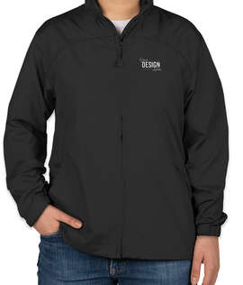 North End Women's Full Zip Hooded Jacket - Color: Black