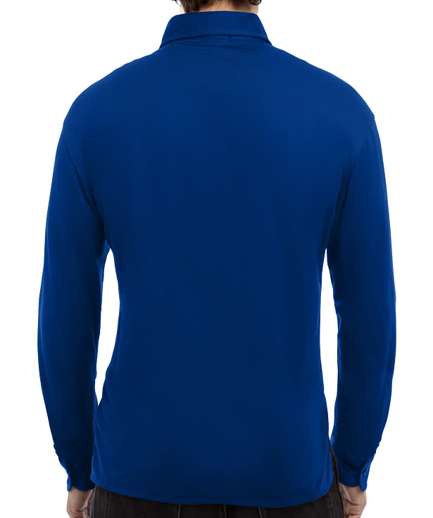 Blue Generation BLU-X-DRI Stretch Long Sleeve Woven Shirt