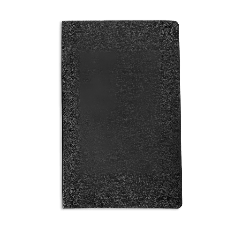 Moleskine Debossed Large Soft Cover Ruled Notebook-default