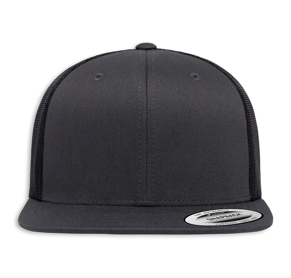 Yupoong Retro High Profile Trucker Hat-default