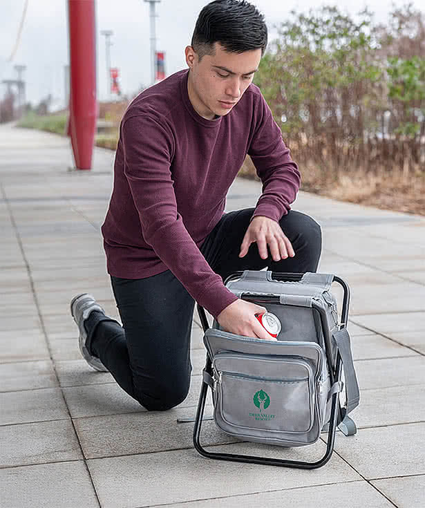 Riverbend Foldable Cooler Backpack & Chair