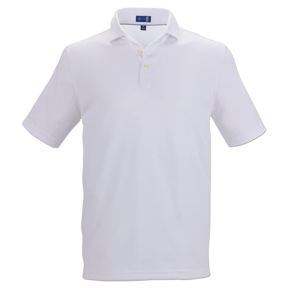 Stitch Solid Short Sleeve Pique Performance Polo