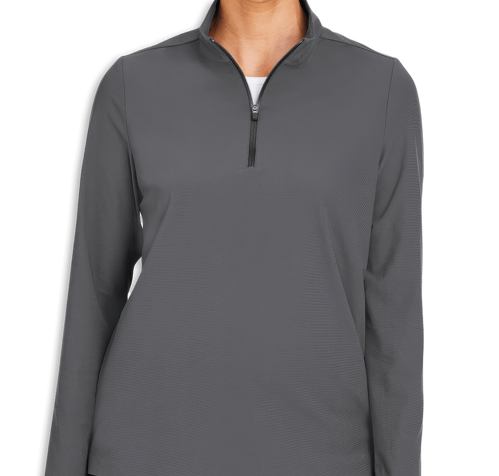 Devon & Jones Women's CrownLux Windsor Welded Performance Quarter Zip Pullover-default