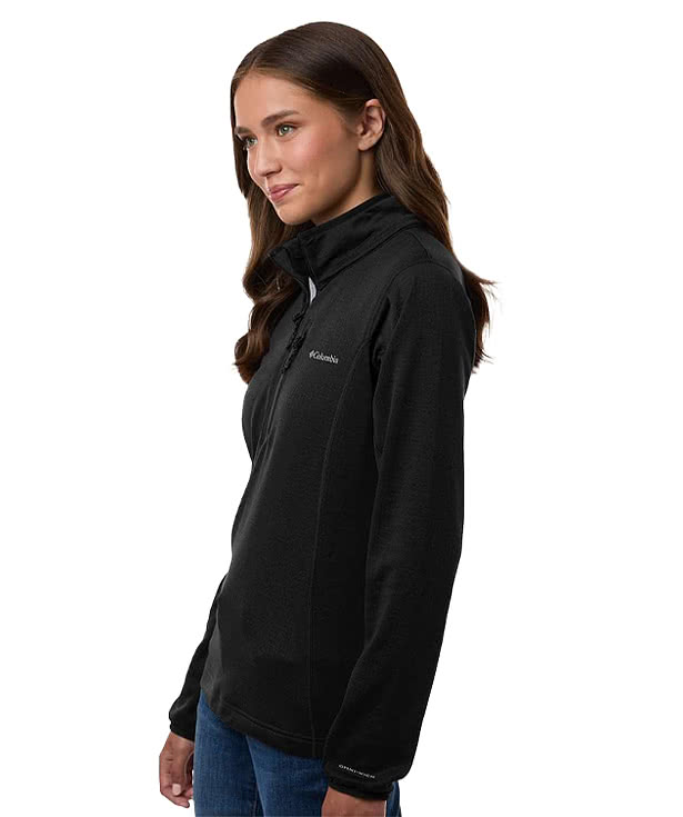 Columbia Women's Essential Hike Recycled Fleece Half Zip Pullover - Embroidered
