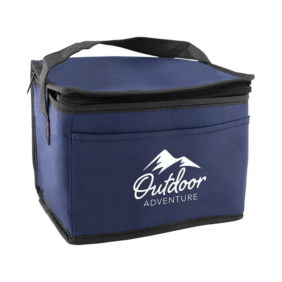 Promotional Non-Woven Insulated 6 Can Lunch Cooler