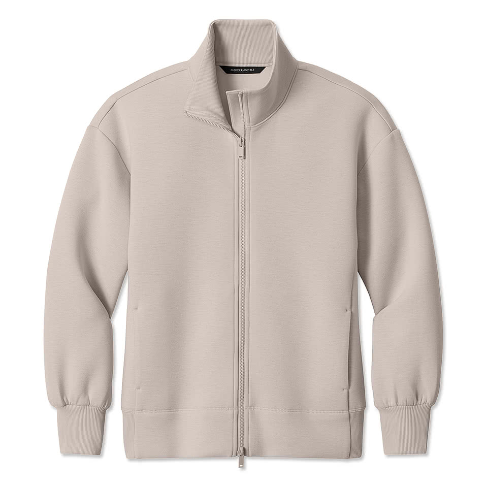 Mercer + Mettle Women's Soft Spacer UPF 50+ Full Zip Sweatshirt