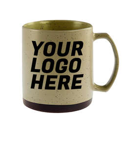 20 oz. Darien Ceramic Speckled Mug - Color: Sand