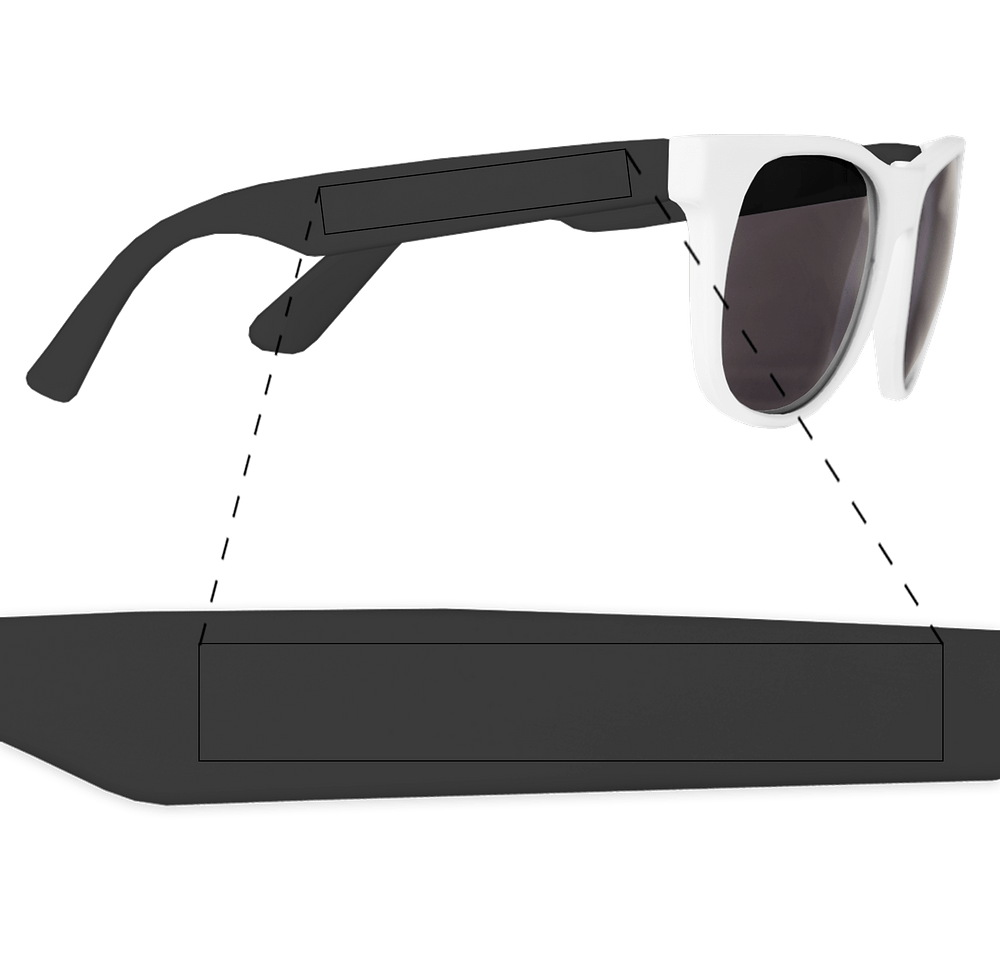 Two-Tone Promotional Sunglasses-default