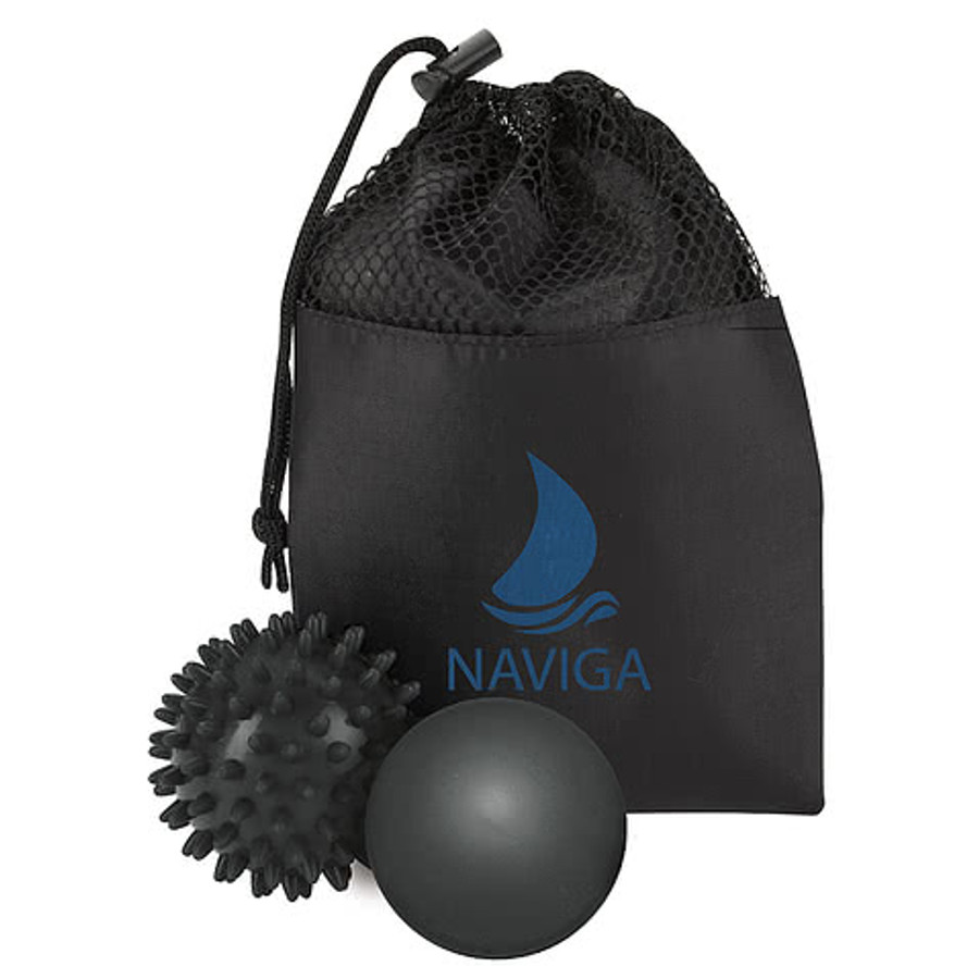 Massage Ball Set in Black