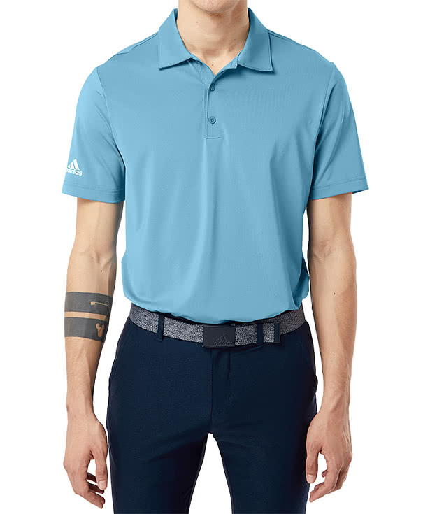 Adidas Ultimate Recycled UPF 50 Performance Polo - Printed