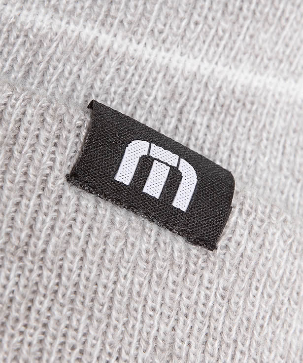 TravisMathew Striped Cuff Beanie