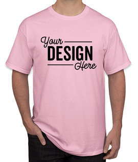 Canada - Gildan 100% Cotton T-shirt - Color: Light Pink