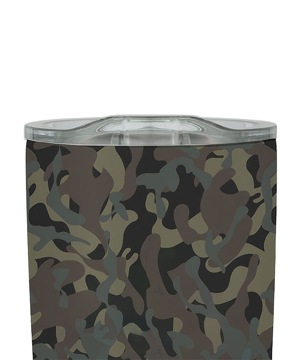 Full Color 20 oz. Marshland Camo Himalayan Stainless Steel Tumbler