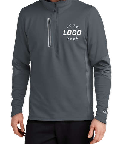 OGIO Endurance Fulcrum Quarter Zip Sweatshirt - Gear Grey