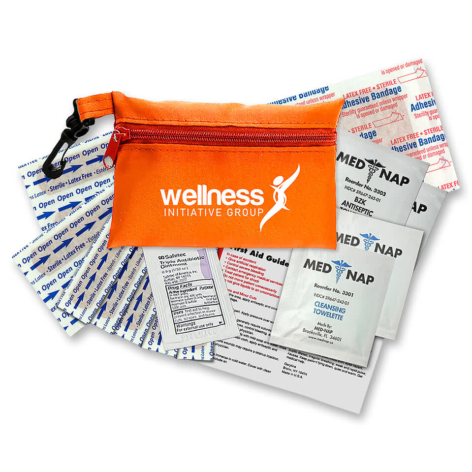 Zip Pouch 16-Piece First Aid Kit