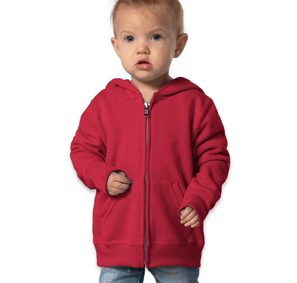 Port & Company Toddler Core 50/50 Zip Hoodie-default