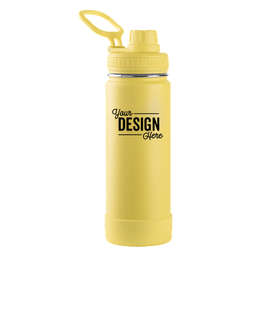 Takeya 18 oz. Actives Insulated Water Bottle - Color: Canary