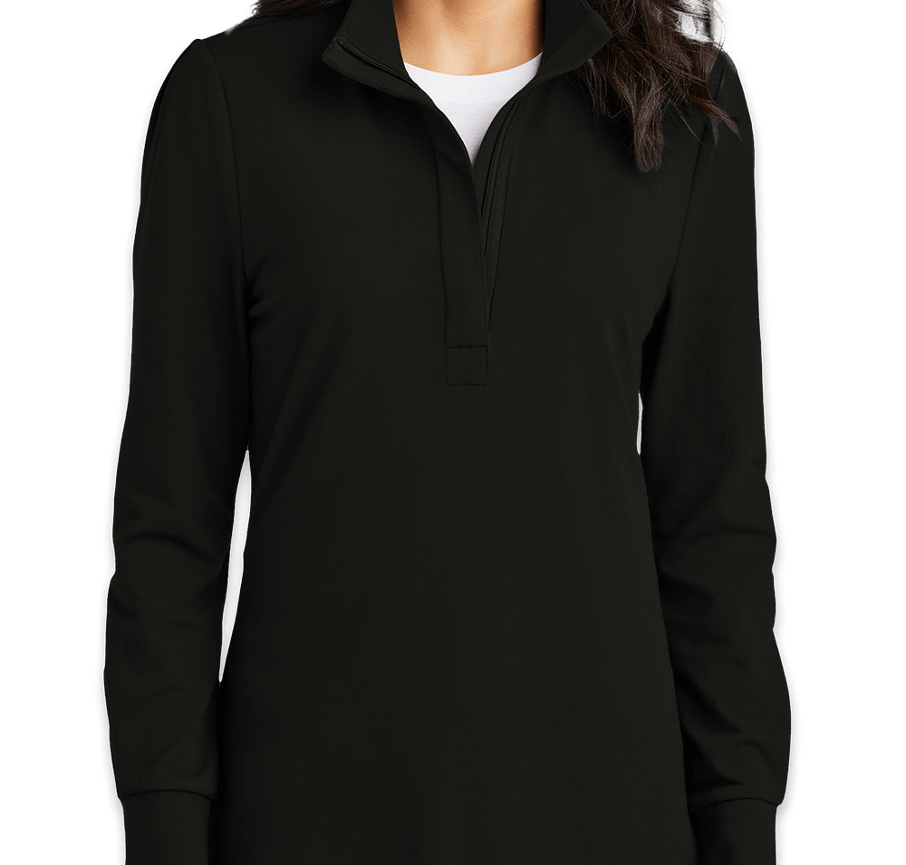Port Authority Women's Fairway Stretch Quarter Zip Sweatshirt-default