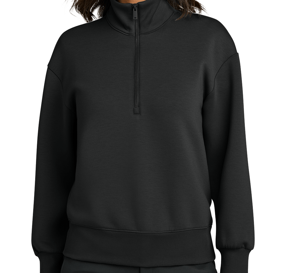 Mercer + Mettle Women's Soft Spacer UPF 50+ Quarter Zip Sweatshirt-default