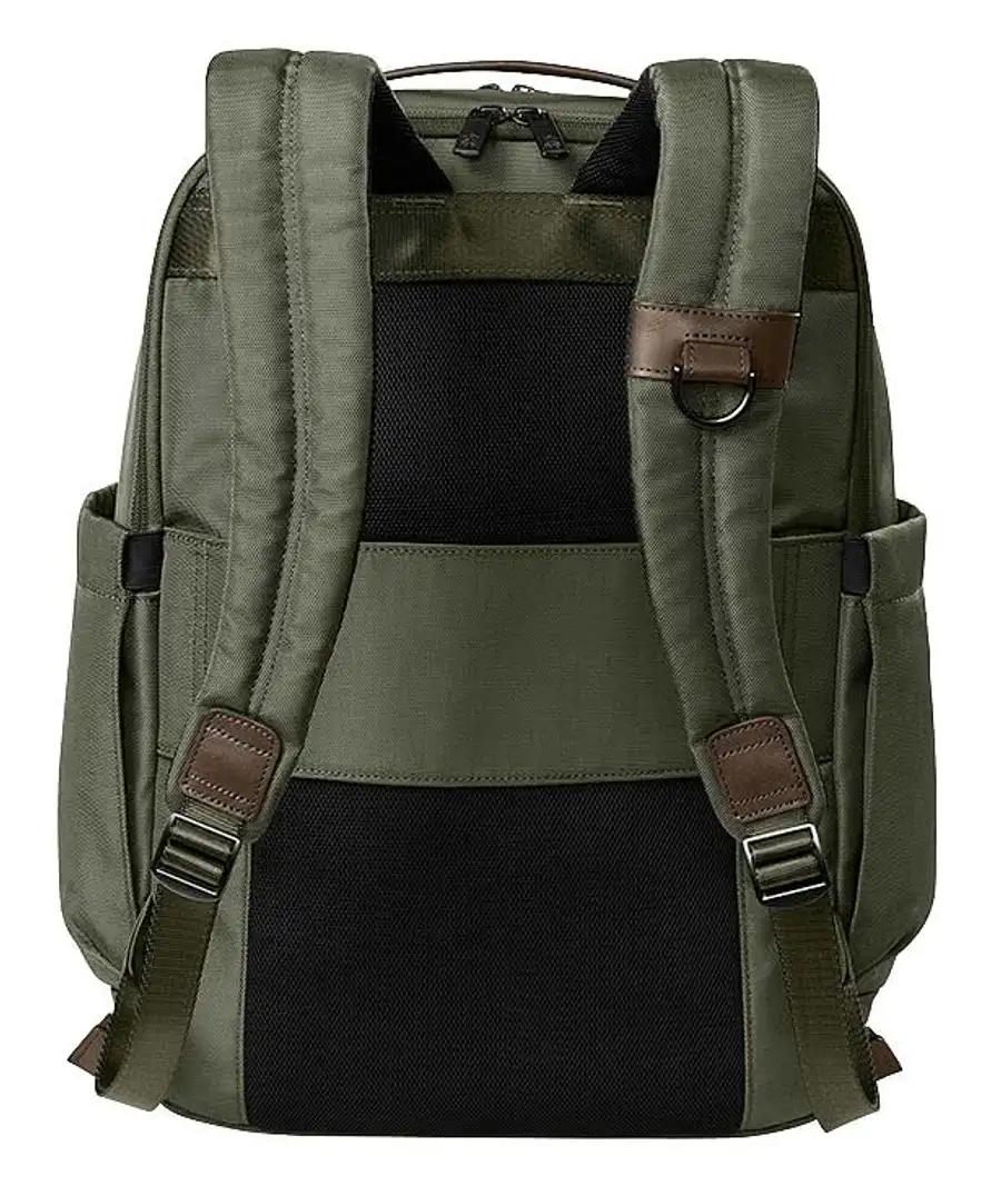 brooks brothers pebbled leather envelope-flap convertible backpack Grant Dual-Handle BB18821 or front pack Brooks Brothers Oxford Backpack BB18822
