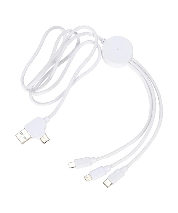 Bamboo 3-in-1 39" Charging Cable