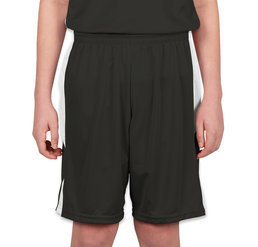Augusta Youth Colorblock Basketball Shorts-default