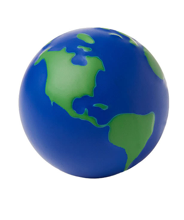 Globe Shaped Stress Reliever