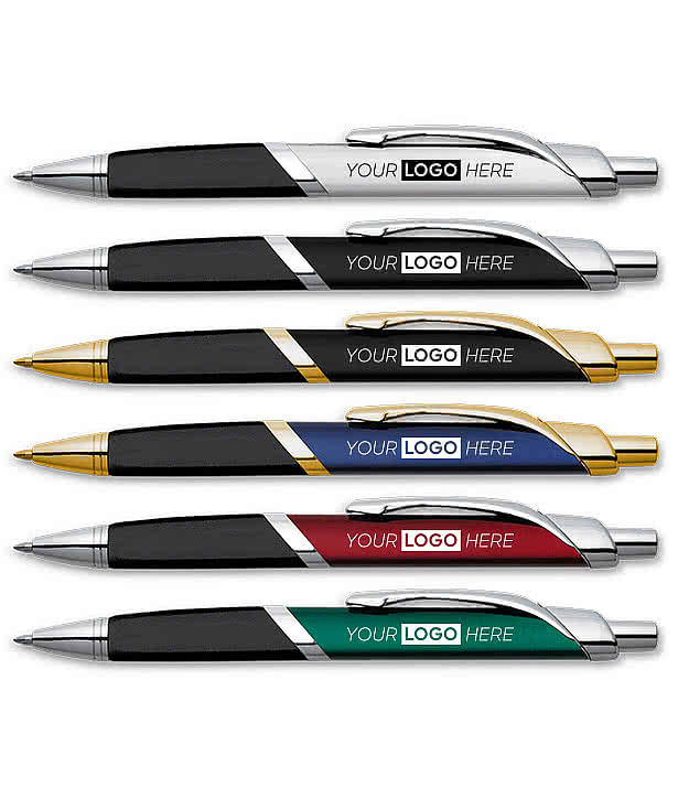 Laser Engraved SoBe Ballpoint Pen (black ink)