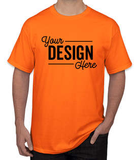 Canada - Gildan Ultra Cotton T-shirt - Color: Safety Orange
