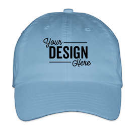 Valucap Bio-Washed Hat - Color: Sky Blue