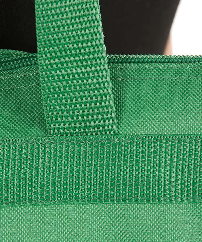 Large Recycled Poly Zippered Tote Bag