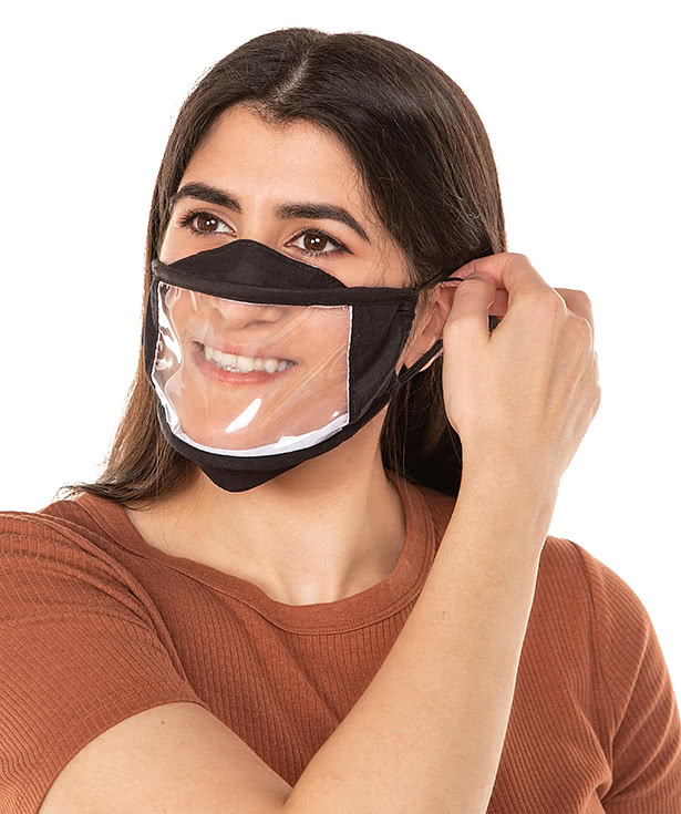 Customizable Clear Face Mask
